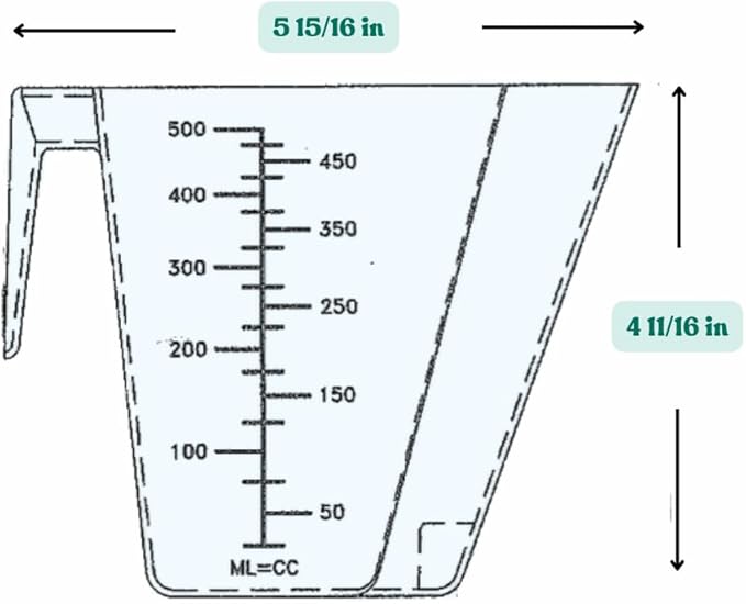 2 Cup (1 Pint | 16 Oz. | 500 mL) Scoop for Coffee, Protein Powder, Pet Food, Spices, Grains and Dry Goods – Plastic Food-Grade, BPA-Free Measuring Cup (Pack of 10) - Image 2