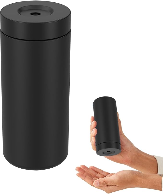 Silicone Dishwashing Soap Dispenser, Dish Soap Squeeze Bottle Silicone Divided Bottle for Kitchen and Bathroom(Color:Black)