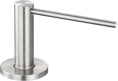 Soap Dispenser for Kitchen Sink Brushed Nickel GAPPO Stainless Steel Countertop Pump Hand Lotion Built in Bottlend Lotion Built in Bottle by GAPPO