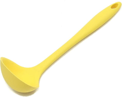 Chef Craft Premium Silicone Cooking Ladle, 11.25 inch, Yellow by ChefCraft