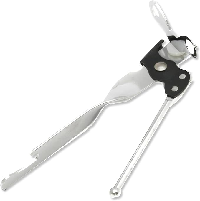 Chef Craft Select Can Opener with Bottle Opener, 7 Inch, Chrome, Nickle Plated by ChefCraft
