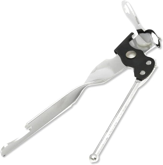 Chef Craft Select Can Opener with Bottle Opener, 7 Inch, Chrome, Nickle Plated by ChefCraft