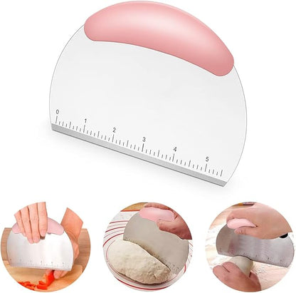Pastry Cutter, Biscuit Cutter, Dough Scraper, Silicone Baking Mats, Stainless Steel Pastry Blender Set, Dough Cutter Biscuit Cutter Baking Pastry Mat Dough Blender Tools & Pastry Utensils (5 Pcs/Set) - Image 5