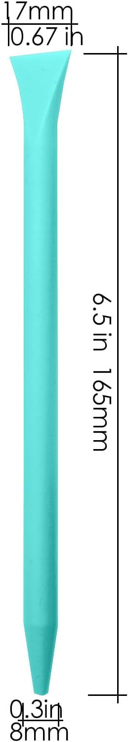 Mini Squeegee Rubber，Optimized for use with Mesh Backed Stencils and Transfers ， Mini Squeegee for Scorch Paste Wood Burning Paste, Paint, Screen (8)
