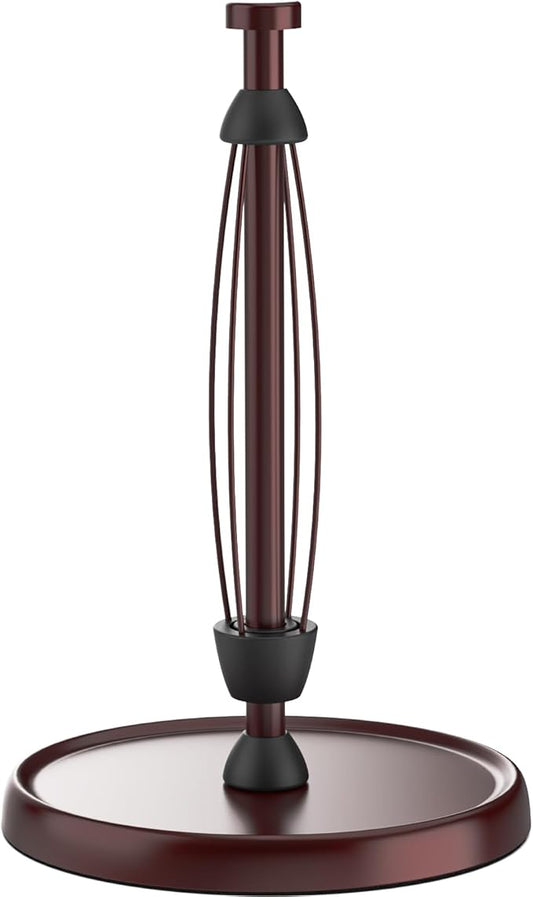 Oil Rubbed Bronze Paper Towel Holder Countertop, Bronze Kitchen Accessories Decor, Stainless Steel, Paper Towel Roll Holder Stand with Ratchet Mechanism for Kitchen Bathroom Farmhouse Essentials by SWAITEE