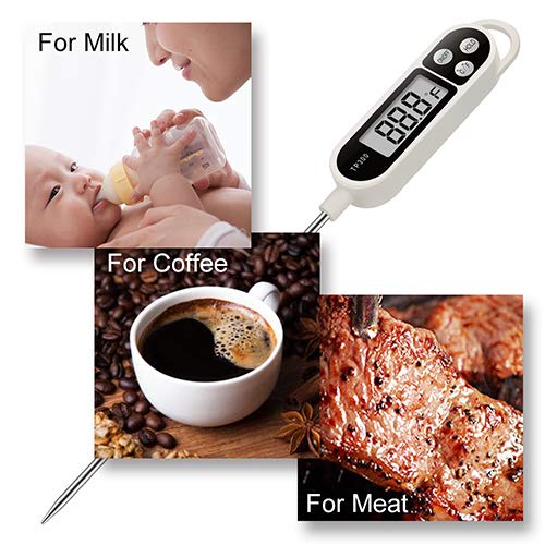 Digital Instant Read Meat Thermometer Kitchen Cooking Food Candy Thermometer for Oil Deep Fry BBQ Grill Smoker Thermometer by AikTryee - Image 6