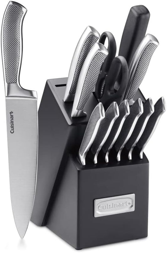 Cuisinart C77SS-13P 13-pc. Graphix Collection Block Set, Stainless Steel by Cuisinart