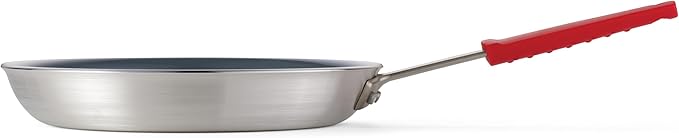 Tramontina Professional 12-Inch Ceramic Non Stick Large Frying Pan, Heavy-Gauge Aluminum Skillet with Ceramic Nonstick Coating, Dishwasher and Oven Safe, Gray - Image 3