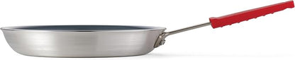 Tramontina Professional 12-Inch Ceramic Non Stick Large Frying Pan, Heavy-Gauge Aluminum Skillet with Ceramic Nonstick Coating, Dishwasher and Oven Safe, Gray - Image 3