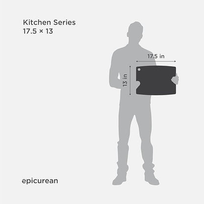 Epicurean Kitchen Series Cutting Board, 17.5-Inch × 13-Inch, Slate - Image 5