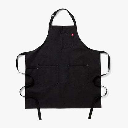 hedley & bennett Essential Apron - Professional Chef Apron with Pockets & Adjustable Bib Strap for Cooking & Grilling