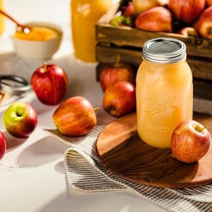 Ball Regular Mouth Glass Mason Jars with Lids and Bands, Used for Canning (Quart, 32 Ounce (Pack of 6)) - Image 7