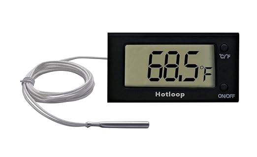 Digital Oven Thermometer Heat Resistant up to 572°F/300°C, LCD by YourBestHomePartner