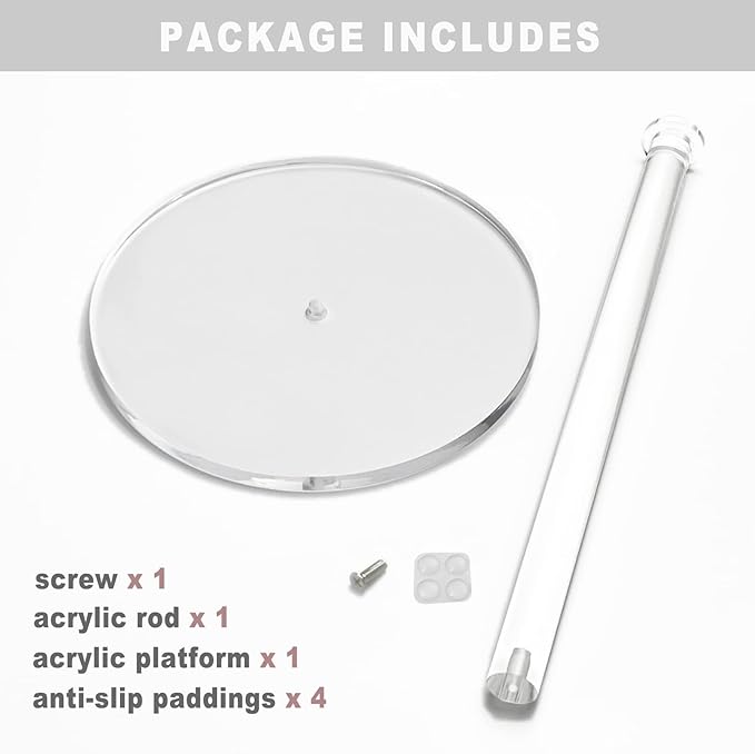 Acrylic Paper Towel Holder, Paper Towel Stand for Countertop, Clear - Image 4