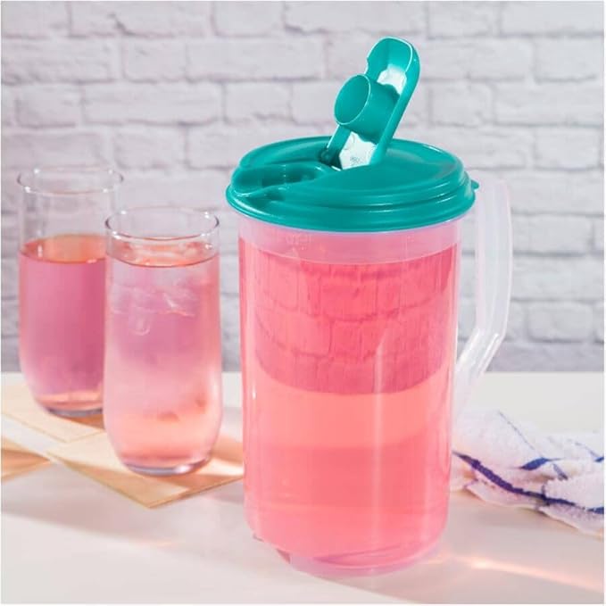 STERILITE 04860906 Beverage Pitcher, Round, BPA-Free Plastic, 2-Qts. - Quantity 1 - Image 6