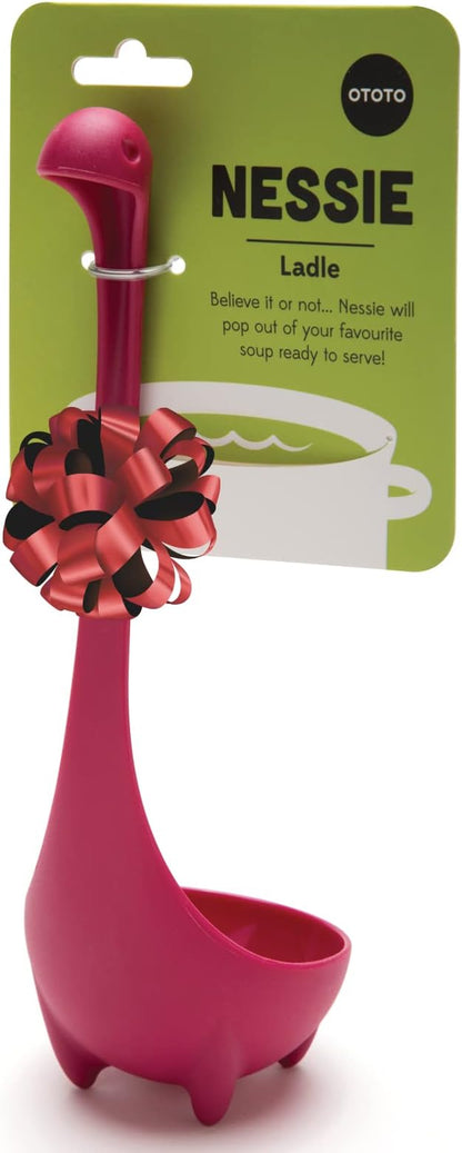 The Original Nessie Ladle by OTOTO - Soup Ladle, Cute Gifts, Funny Kitchen Gadgets, Loch Ness design, Cooking Gifts for Mom - Cute and Practical Kitchen Utensils - Unique Gifts for Women, Mothers Day by OTOTO