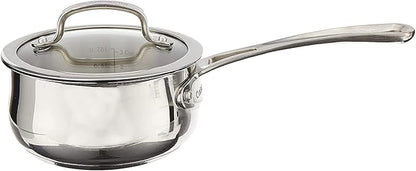 Cuisinart 419-14 Contour Stainless 1-Quart Saucepan with Cover - Image 2