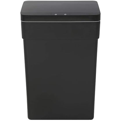 BestOffice 13 Gallon Trash Can Automatic Kitchen Trash Can Touch Free High-Capacity Garbage Can with Lid for Bedroom Bathroom Home Office 50 Liter (Black, 1) (1, Black) by BestOffice