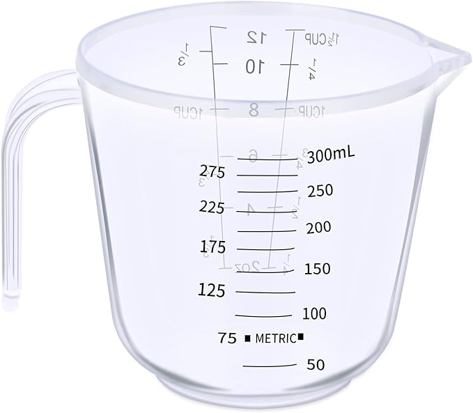 DOTINGHUX Measuring Cup, 1 ½ Cup, Clear - Image 2