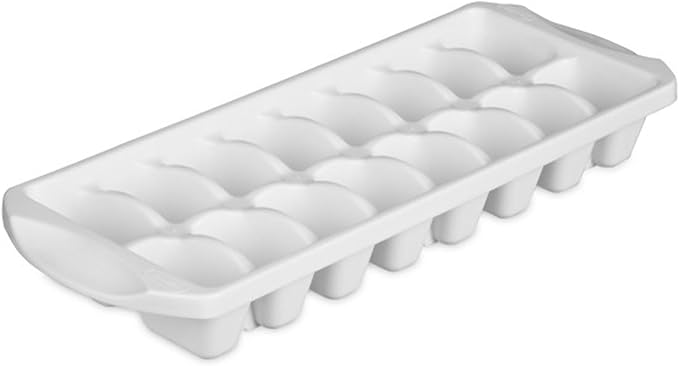 Sterilite Stacking Ice Cube Tray, Save Space and Stack Trays in Freezer - White, 12-Pack - Image 6