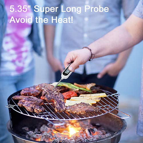 Digital Instant Read Meat Thermometer Kitchen Cooking Food Candy Thermometer for Oil Deep Fry BBQ Grill Smoker Thermometer by AikTryee - Image 3