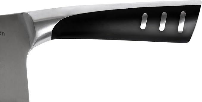Utopia Kitchen 7 inch Cleaver Knife Stainless Steel Chef Butcher Knives for Meat, Vegetable Multipurpose Kitchen Chef Knife Chopping Bone