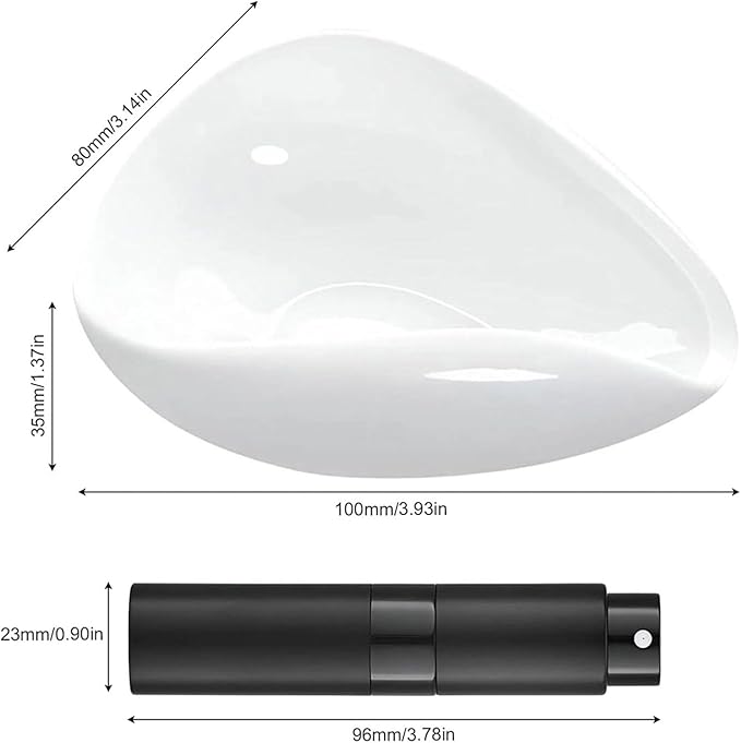 Coffee Bean Dosing Cup and Spray Bottle Set, Coffee Bar Espresso Accessories, Ceramic Dosing Vessel/Single Dose Measuring Tray Kit, Ceramic Single Dosing Tray For Coffee or Tea, Coffee Lover Gifts - Image 6