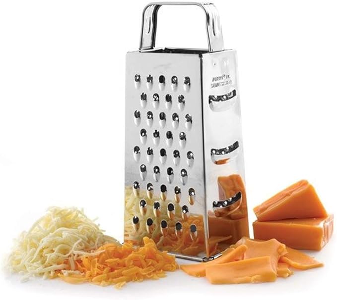 Norpro 4-Sided Stainless Steel Grater 8.25" Tall (2-Pack) - Image 3