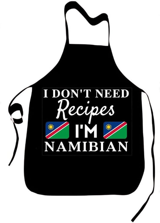 I Don't Need Recipes Novelty Chef Kitchen BBQ Apron Barber Chef Bib BBQ Kitchen Decor