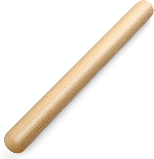 LorisArm 11.5-inch Wooden Rolling Pin for Baking, French Wood Rolling Pin Wood Kitchen Dough Roller for Fondant, Pizza, Pie, Cookie and Pastry by LorisArm