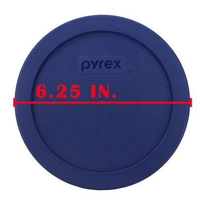 Pyrex 7201-PC 4 Cup Blue Food Storage Replacement Lid (2-Pack) - Made in USA - Image 7