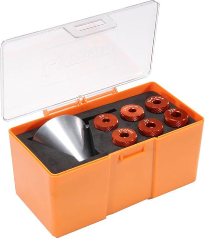 Lyman Products Brass Smith Pro Powder Funnel System, 5, Orange by Lyman