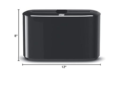 Tork Xpress Paper Towel Dispenser, Black, Single-Dispensing, Compatible with H2 Refills, Space-Saving Design (302028) - Image 10