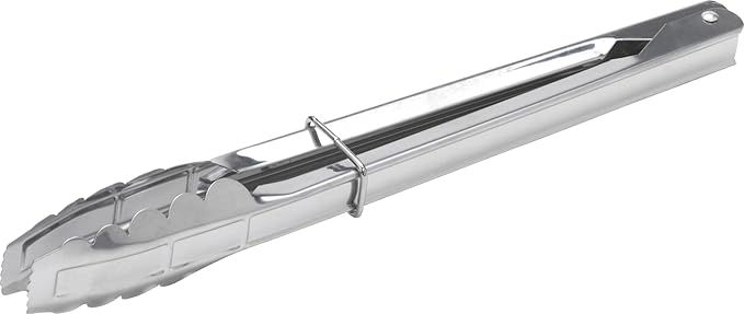 GoodCook Everyday Locking Tongs Stainless Steel Construction, 11.5-Inches, Silver - Image 2