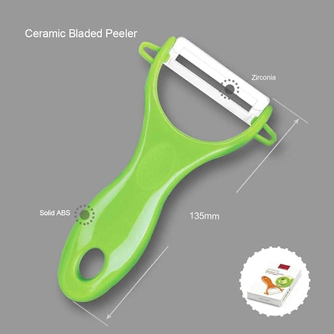 COLIBROX Peelers Grate and Julienne - Fruit and Vegetable Peeler Set Quickly Peels Apple, Potato, Corn, Ginger, Citrus, Avocado, Mango and More - Image 6
