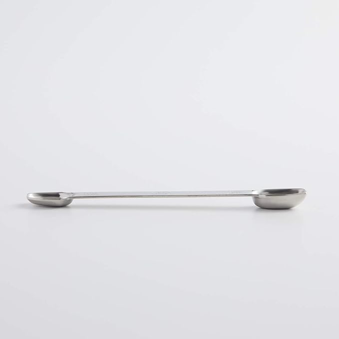 AllSpice Stainless Steel Double Sided Measuring Spoon- 1/2 Teaspoon and 1/4 Teaspoon - Image 5