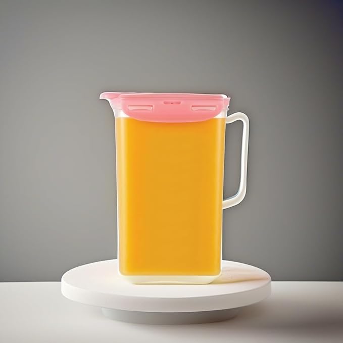 LocknLock Aqua Fridge Door Water Jug | Clear Pitcher | BPA Free Plastic Pitcher with Lid | 2 Quart Pitcher with Lid for Water, Juice, Tea & More Beverages, Pink - Image 5