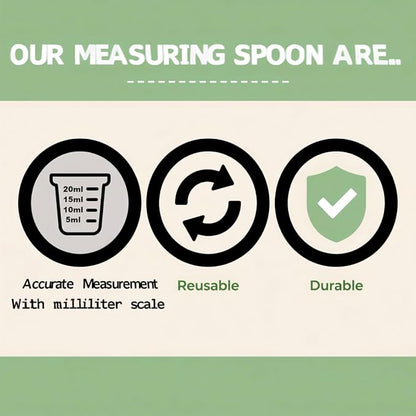 1g/2ml Measuring-Spoons Scoop for Creatine,Powders,Cooking,Recipes,Lab,Food Grade PP Material,BPA-free,Meets FDA Standards，2-Packs(With milliliter scale marking) White