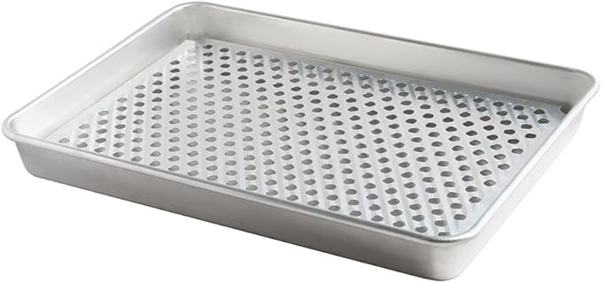Nordic Ware Naturals High Sided Half Sheet Pan with Multi-Purpose Oven and Cooling Rack by NordicWare
