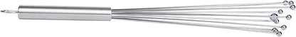 Restaurantware 12.5 in Stainless Steel Ball Whisk - 24 Pack - German Standard Egg Beater with Ergonomic Handle, Dishwasher Safe - Manual Mixer Cooking Whisk for Baking, Stirring, Sauces, Beating - Image 14