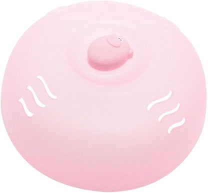 Joie Oink Pig Plastic Splatter-Proof Microwave Plate Cover, Pink