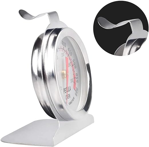Oven Thermometer 2 Pack 50-300°C/100-600°F, Oven Grill Fry Chef Smoker Thermometer Instant Read Stainless Steel Thermometer Kitchen Cooking Thermometer - Image 3