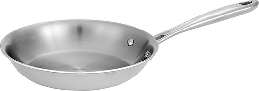 Tramontina Boston Tri-Ply Clad Stainless Steel 8-Inch Small Frying Pan, Induction-Ready Skillet, Dishwasher-Safe, NSF-Certified by Tramontina