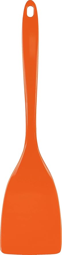 Reston Lloyd Spatula, Turner for Non-stick pans, Heat Resistant, BPA Free Melamine Utensil with Ergonomic Handle,11 inch, Orange by RestonLloyd