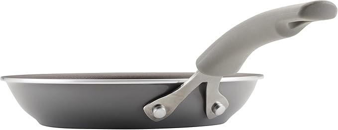 Rachael Ray Cook + Create Nonstick Frying Pan/Skillet, 8.5 Inch, Gray - Image 9