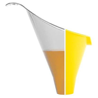 Performance Tool W4056 Clear View Easy-Fill Funnel - 1/2 Pint, Shallow Spout for Radiators and Fluids