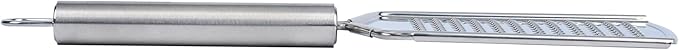 Restaurantware Stainless Steel Fine Cheese Grater - German Standard Lemon Zester with Ergonomic Handle, Sharp Blades, Dishwasher Safe - Handheld Kitchen Grater for Parmesan, Garlic, Ginger - Image 14