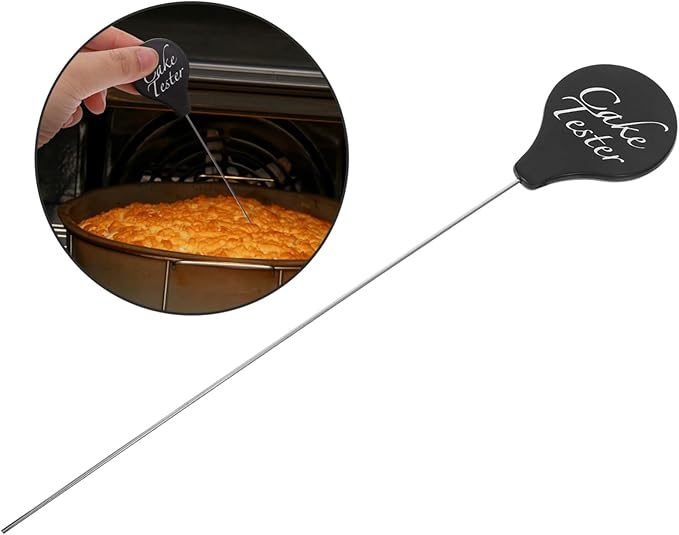 Oven Cake Testers Stainless Steel Baking Tool Smooth Handle Essential Baking Accessories for Bakers