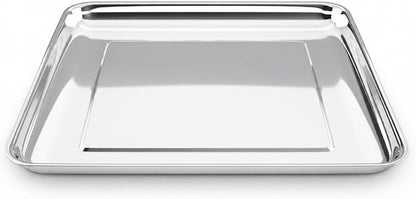 Univen Stainless Steel Baking Tray Pan Compatible with Cuisinart Airfryer Oven TOA-60 TOA-65 TOA-70 Dishwasher-Safe 304 Stainless Steel