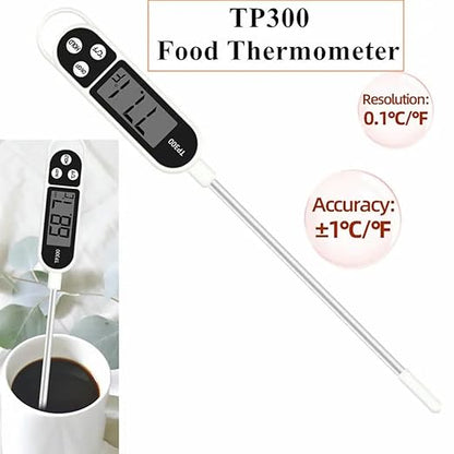 4pcs Candy Thermometer Digital Instant Read for Meat Kitchen Cooking Food Oil Deep Fry BBQ Grill Smoker (4, 9.4inch) - Image 5
